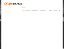 Tablet Screenshot of newtools.com.sg